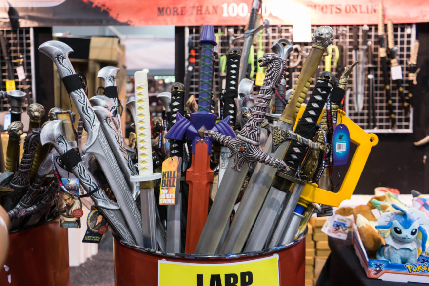 Supanova - Brisbane 2017 - Fake swords