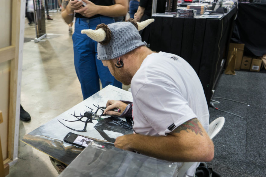 Supanova - Brisbane 2017 - Ironlak table