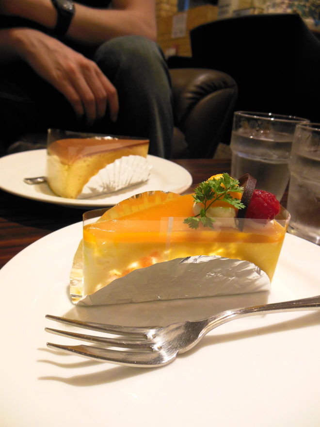 Japan Trip 2013 - Cake we bought on my birthday in Osaka