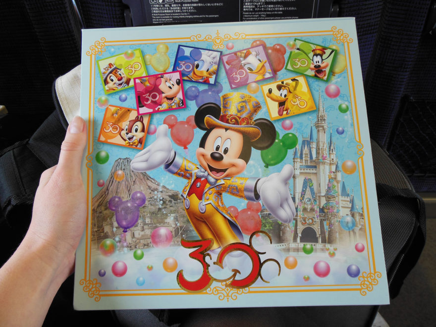 Japan Trip 2013 - Disneyland chocolates we ate on the Shinkansen to Osaka for my birthday