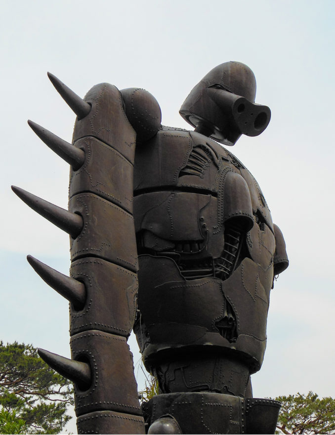 Japan Trip 2013 - Laputa Robot at the Ghibli Museum in Mitaka
