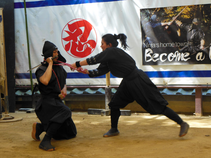 Japan Trip 2013 - Part of a show at the Iga Ninja Museum in Iga Ueno