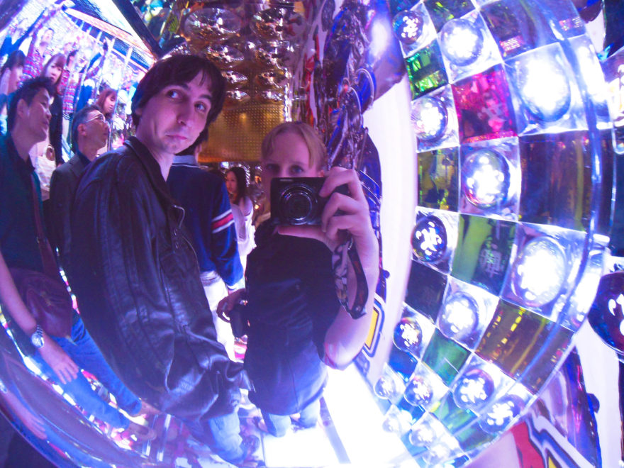 Japan Trip 2013 - Walking down into the Robot Restaurant Stage Area in Shinjuku