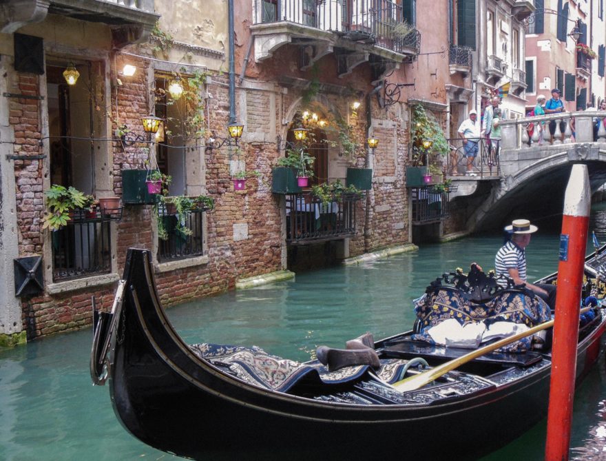 Venice - gondala in the canals