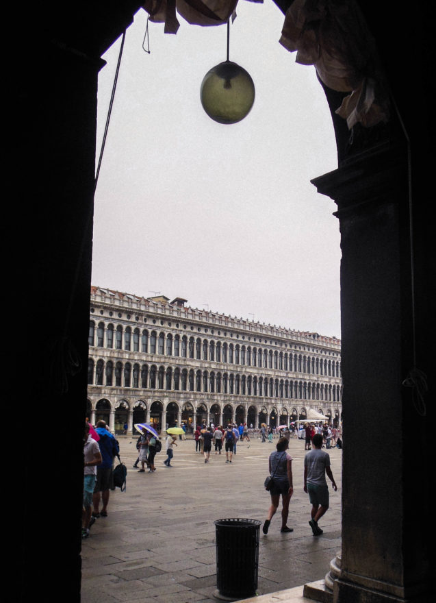 Venice - Hiding from the rain