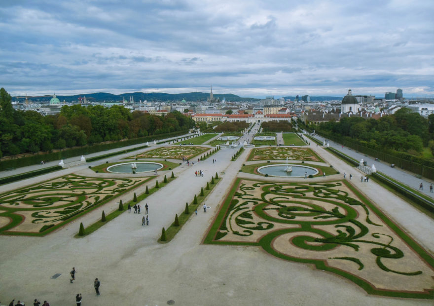 Austria 2016 - Schloss Belvedere gardens