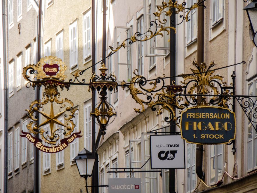 Salzburg, Austria 2016 - Getreidegasse