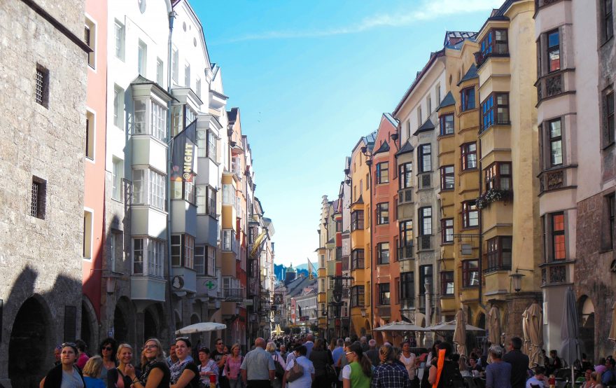 Old town buildings - Innsbruck, Austria
