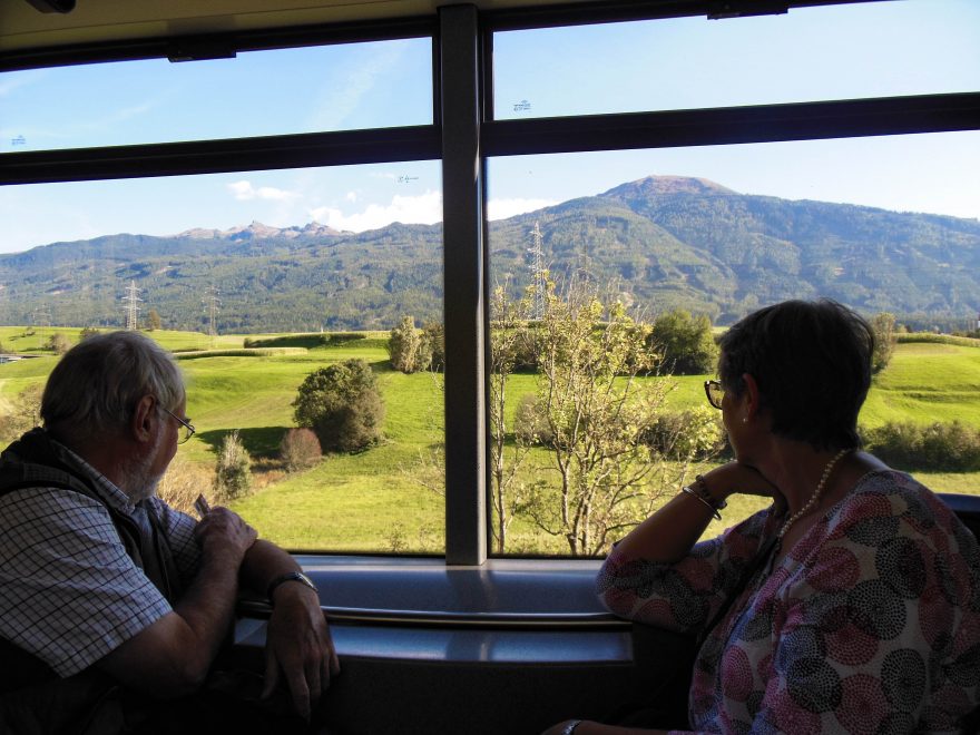 Panoramic Tram Views - Innsbruck, Austria