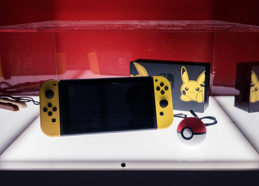 PAX Aus 2018 - Pikachu skin for Nintendo switch