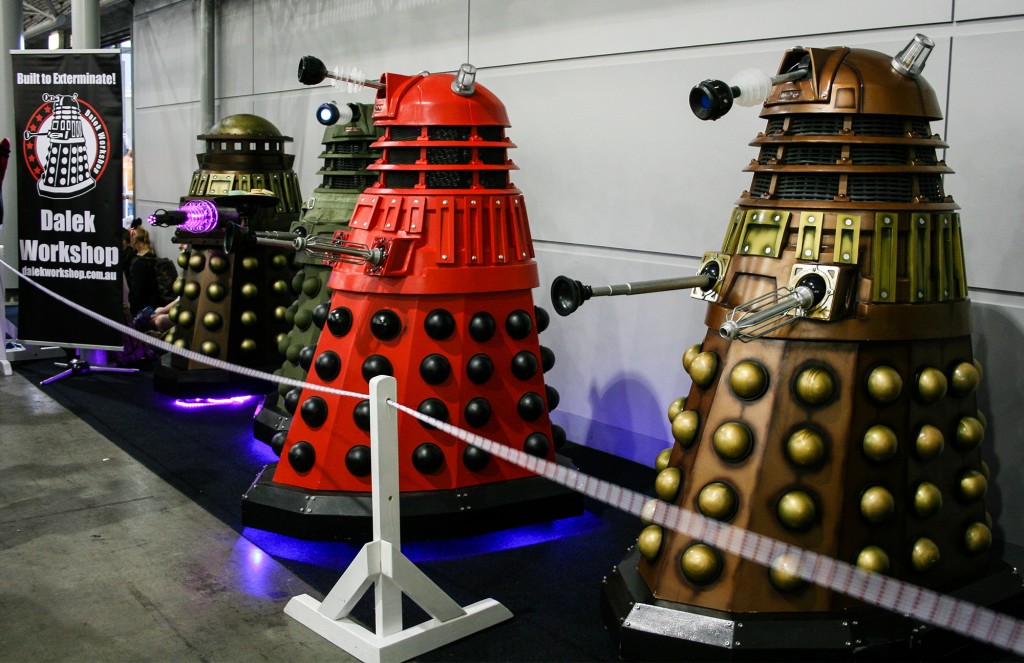 Brisbane Supanova 2014 - Daleks