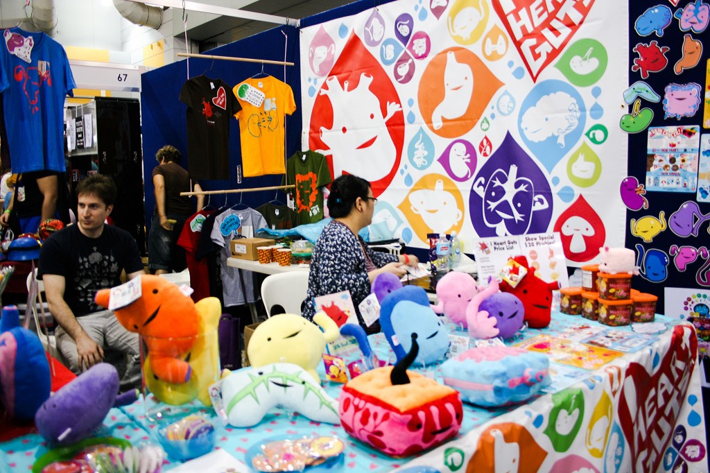 Brisbane Supanova 2014 - I Heart Guts