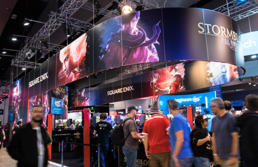 PAX Aus - Melbourne 2017 - Square Enix Booth