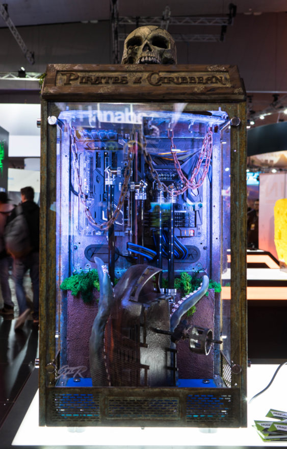 PAX Aus - Melbourne 2017 - Pirates of the Caribbean computer case