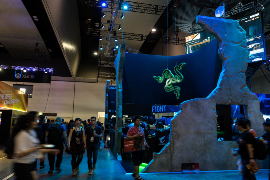 PAX Aus - Melbourne 2017 - Razor Booth