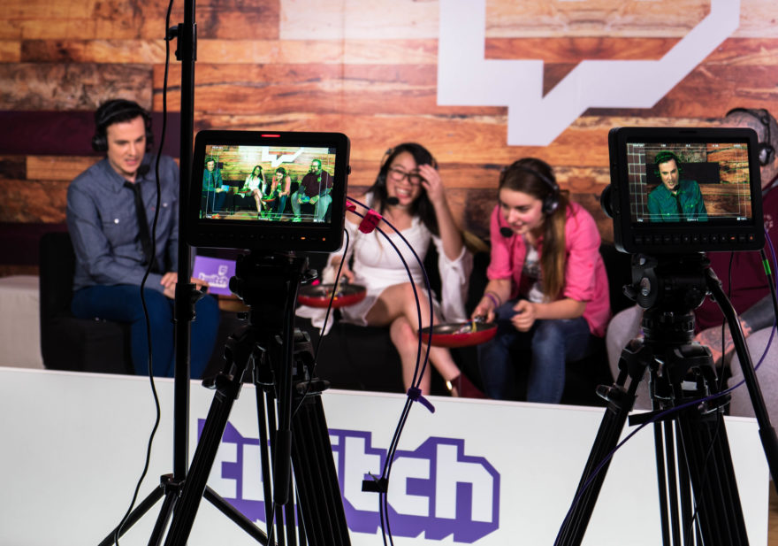 PAX Aus - Melbourne 2017 - Bajo at the Twitch booth