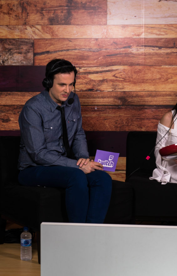 PAX Aus - Melbourne 2017 - Bajopants at Twitch booth