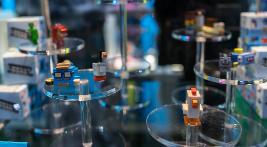 PAX Aus - Melbourne 2017 - Crossy Road collectibles 