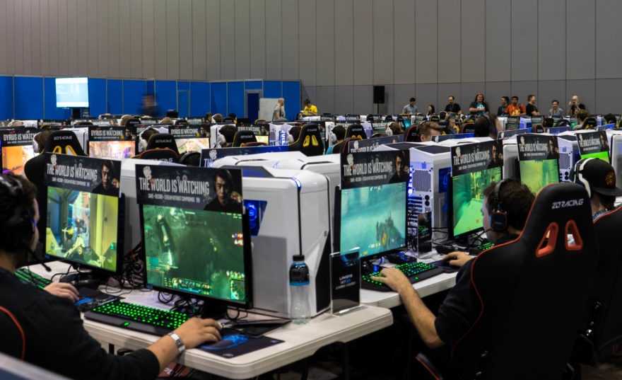 PAX Aus - Melbourne 2017 - PC Freeplay Area