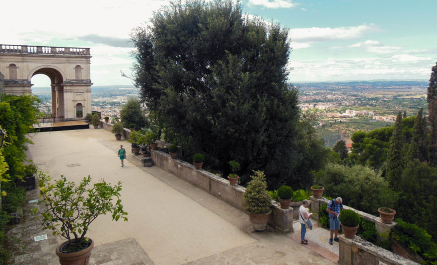 Italy - Tivoli fountains and gardens in Villa d'Este
