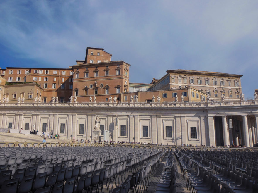Italy - Outside St Peters in Vatican City
