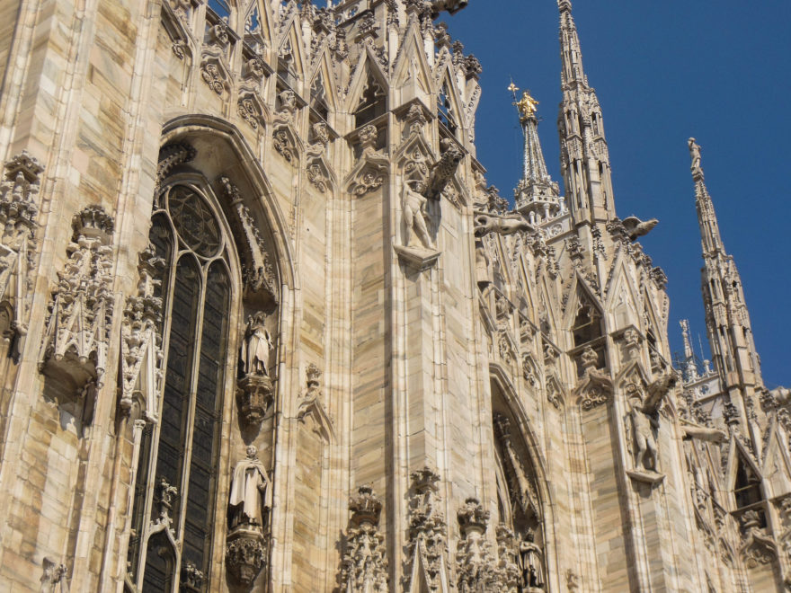 Italy 2016 - Milan Duomo Exterior Detail