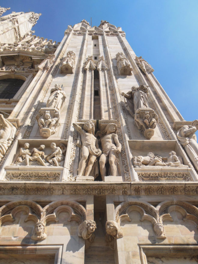 Italy 2016 - Milan Duomo Exterior Detail