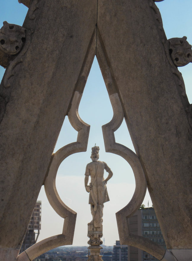 Italy 2016 - Milan Duomo Rooftop statue