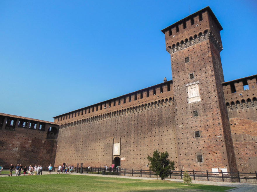 Italy 2016 - Sfroza Castle exterior