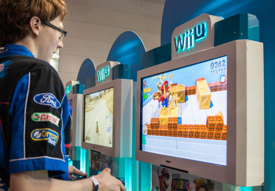 PAX Aus 2016 - WiiU games at the Nintendo booth