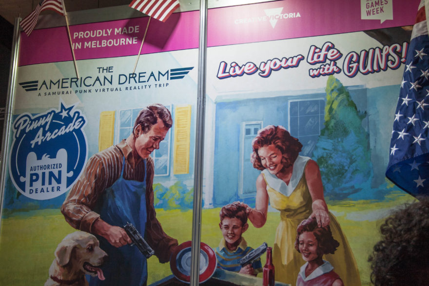 PAX Aus 2016 - The American Dream game