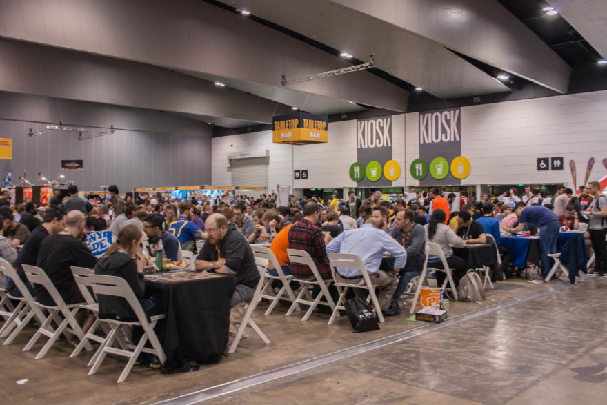 PAX Aus 2016 - Tabletop area