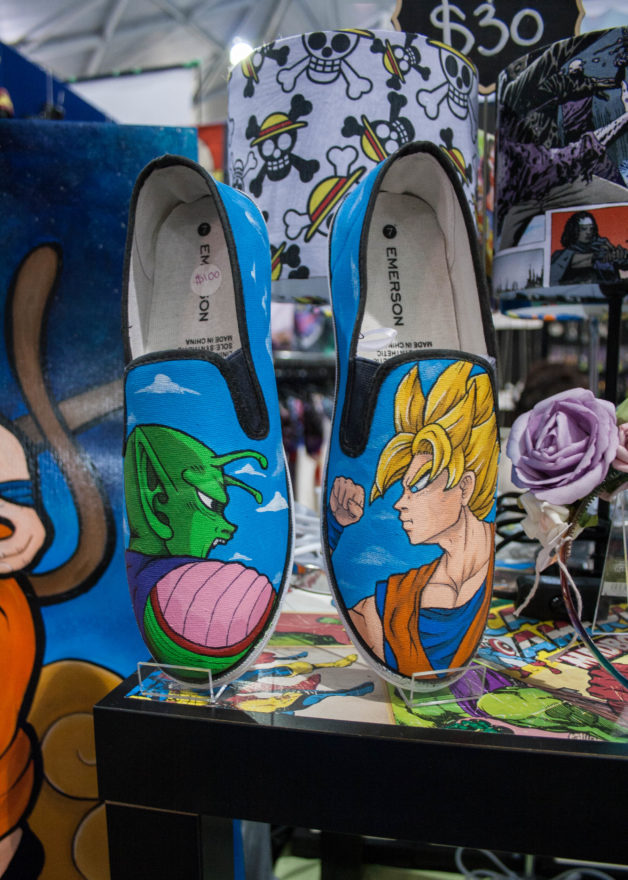 Supanova Brisbane 2016 - Dragonball Z hand painted shoes