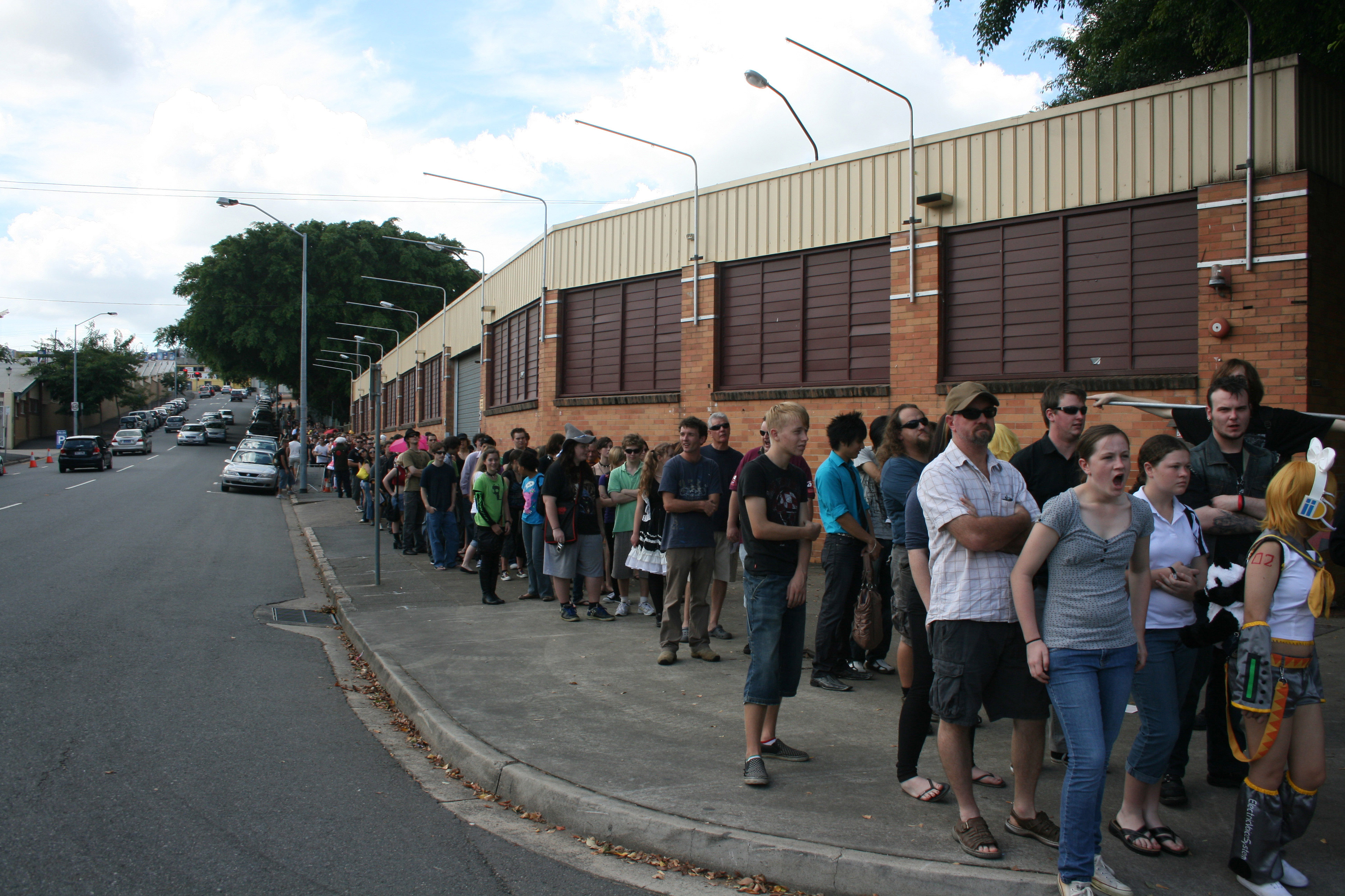 The line at Supanova