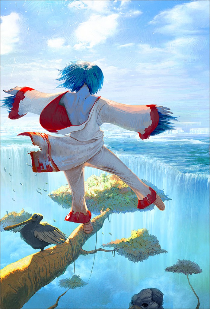 Nivbed - Damsel In Blue