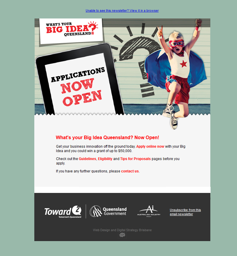 Big Idea - Electronic Mailer