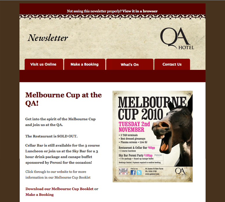 QA Hotel - EDM Design Primary article
