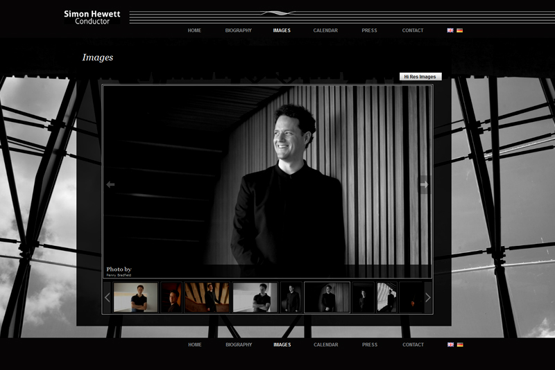 Simon Hewett Website - Image Gallery